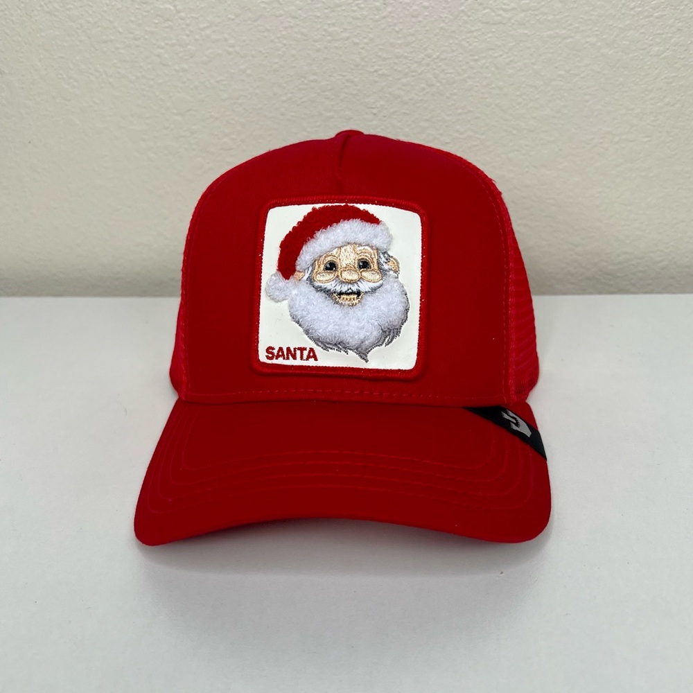 Goorin Bros. SANTA Mr. Claus LIMITED EDITION SOLD OUT Christmas Trucker Hat NEW - Picture 1 of 9